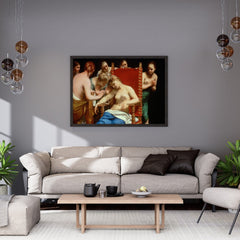 The Death of Cleopatra Oil Painting Reproduction (Guido Cagnacci, 1658)