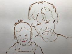 Custom Hand-Painted Oil Portraits, Family Portrait from Photo, Combine Photos, Personalized Gift