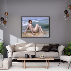 The Wave Oil Painting Reproduction (William-Adolphe Bouguereau, 1896)