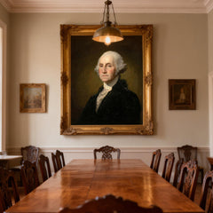 George Washington, Hand-painted Oil Painting Artwork, World Famous Paintings