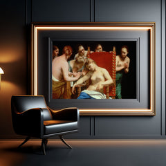 The Death of Cleopatra Oil Painting Reproduction (Guido Cagnacci, 1658)