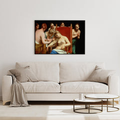 The Death of Cleopatra Oil Painting Reproduction (Guido Cagnacci, 1658)