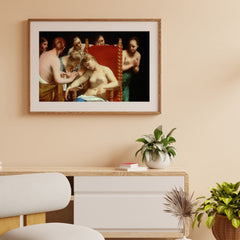 The Death of Cleopatra Oil Painting Reproduction (Guido Cagnacci, 1658)