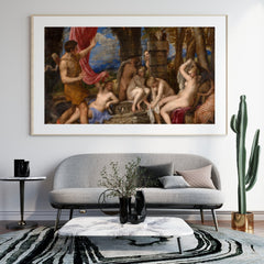 Diana and Actaeon Oil Painting Reproduction (Titian, 1556–1559)