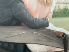 Custom Portrait from Photo | Personalized Family & Wedding Oil Painting Horizontal