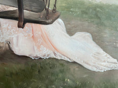 Custom Portrait from Photo | Personalized Family & Wedding Oil Painting Horizontal