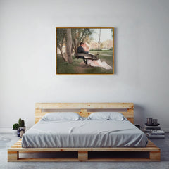 Custom Portrait from Photo | Personalized Family & Wedding Oil Painting Horizontal