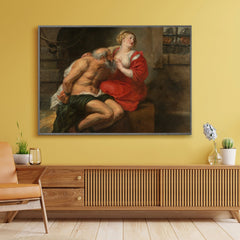 Cimon and Pero Oil Painting Reproduction (Peter Paul Rubens, 1630)