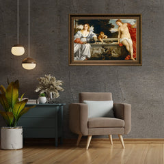 Sacred and Profane Love Oil Painting Reproduction (Titan, 1514)