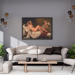 Danaë and the Shower of Gold Oil Painting Reproduction (Adolf Ulrik Wertmüller, 1787)